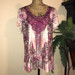 Gorgeous Crotchet Detailed Top